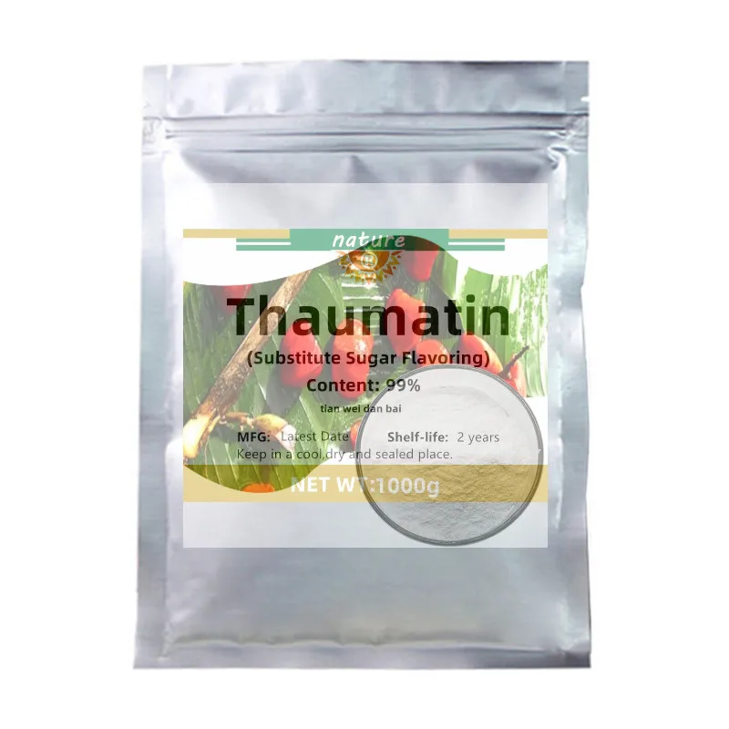 

Factory Customized Sealed Packaging of 99% Thaumatin Powder, with Fast Global Delivery of Pure Natural Sweeteners