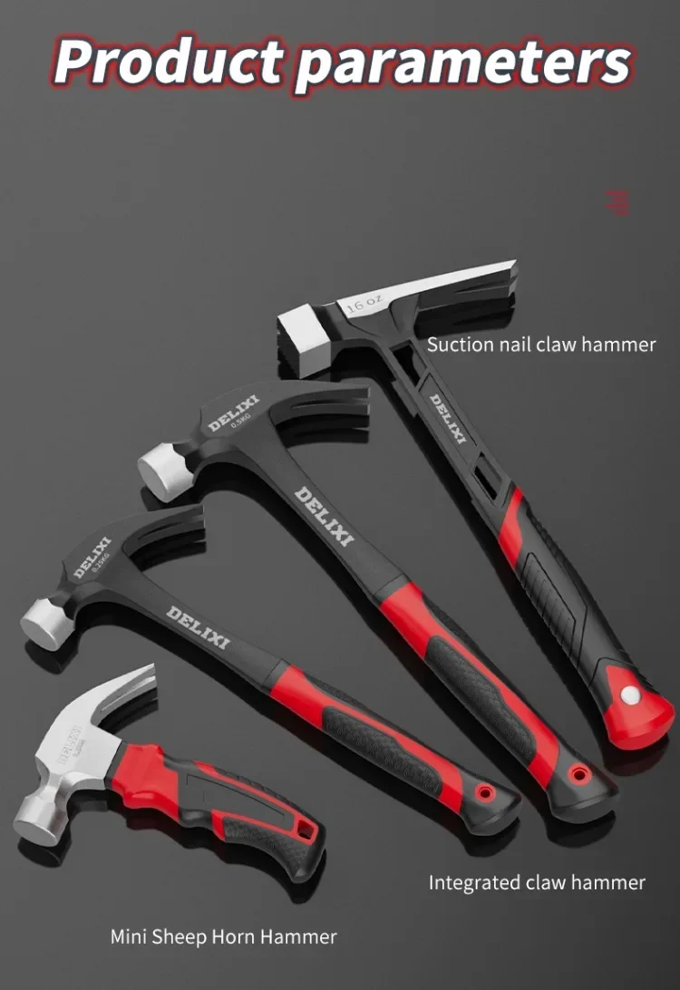 Multifunktion aler Klauen hammer profession elle Holz bearbeitung spezielle Mini integrierte Nagel hammer tragbare Haushalts handwerkzeuge Zubehör – Detail 10