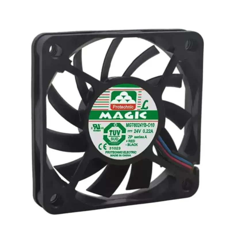 

Вентилятор охлаждения MAGIC MGT6024YB-O10 24V 0.22A 6010 6CM