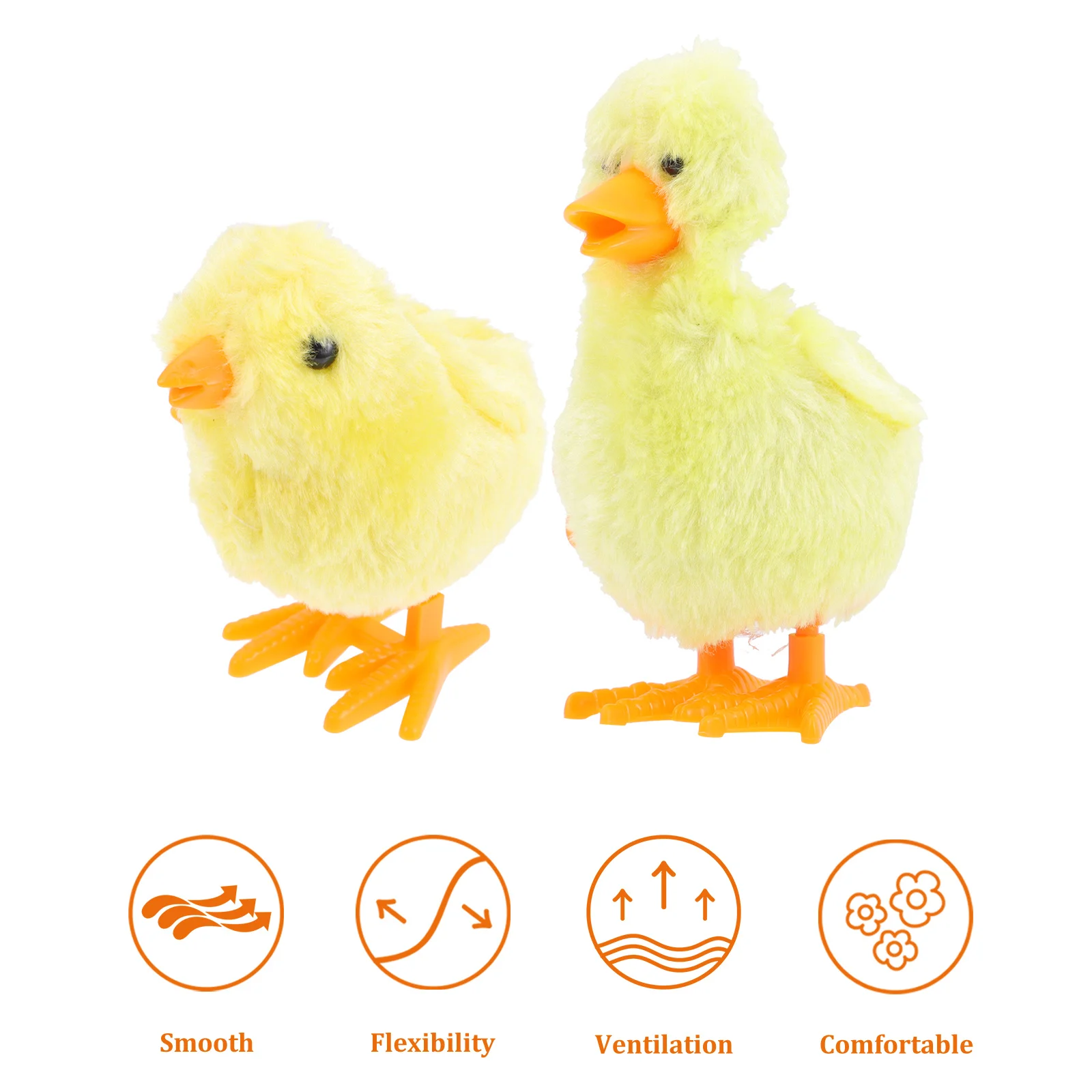 

1Set Wind-Up Chick Clockwork Small Size Cute Mechanical Walking Action Kids Festival Gift Wind-Up Chicken Toys