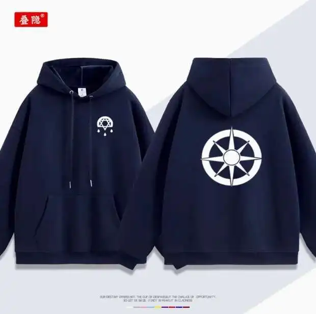 

Anime Wandering Witch: The Journey Of Elaina Hooded Hoodie Cosplay Autumn Winter Men Women Coat Loose Jacket Tops anime