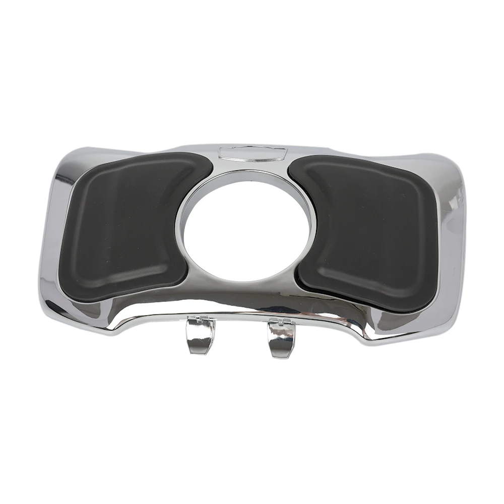 Motorcycle Glove Box Cubby Storage Box With Drink Holder Black/Chrome Fit For Honda Gold Wing 1800 F6B GoldWing GL1800 2012-2017