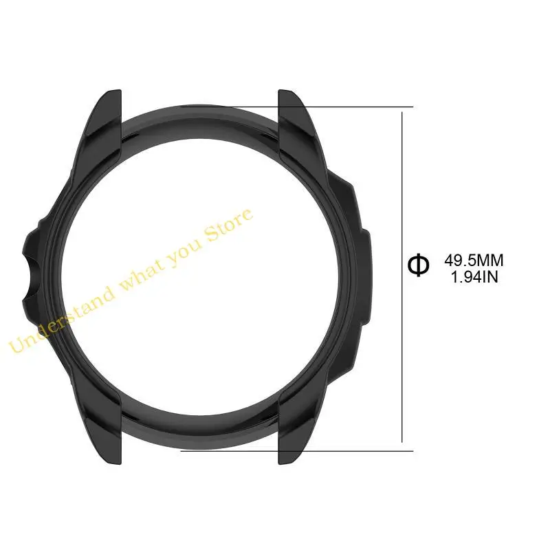 J60A для Forerunner255 Shock-Resection Watch For Case Anti-Scratch Cover Washable Bumper f