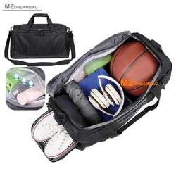 Gym Bag Men's Soccer Shoe Packing Big Fitness Basketball Swimming Training Women Travel Shoulder Pouch School Handbag Sports