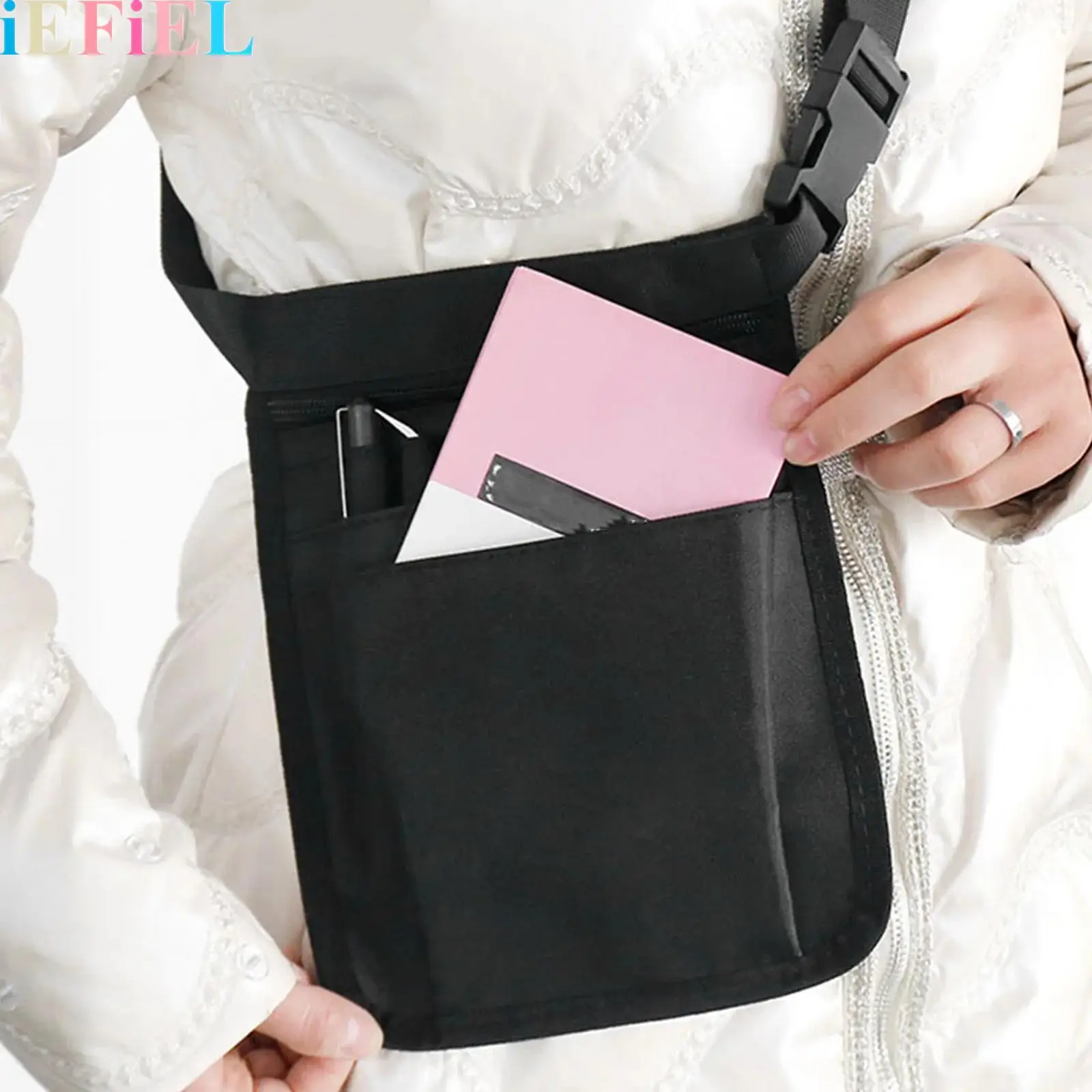 

Medical Waist Bag Organizer Belt Nurse Storage Bag Waist Bag Pouch for Medical Hairstylist Technician Tool Storage