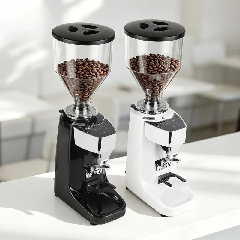 Bean grinder Household 60mm flat knife touch screen time quantitative and stable grinding powder 021Pro