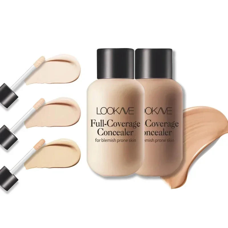 12Ml Mờ Nền Trang Điểm Kem Dành Cho Da Mặt Chuyên Nghiệp Che Khuyết Điểm Mắt Đậm Vòng Tròn Lỏng Lâu Corrector Kem Đựng Mỹ Phẩm