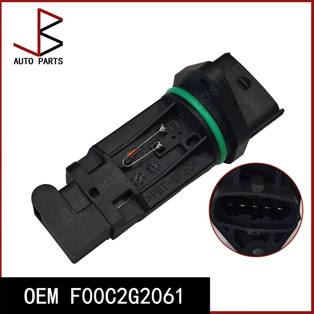 5 PIN OEM F00C2G2061 0281002595 0281002594 AF10281-12B1 Mass Air Flow Meter Sensor for NISSAN TERRANO II 92-07 for OPEL VECTRA C