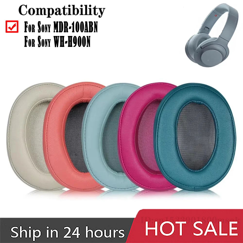 Earpads For Sony MDR-100ABN WH-H900N Headphone Replacement Ear Pad Cushion Cups Cover Earpads Earmuffs 1 pair