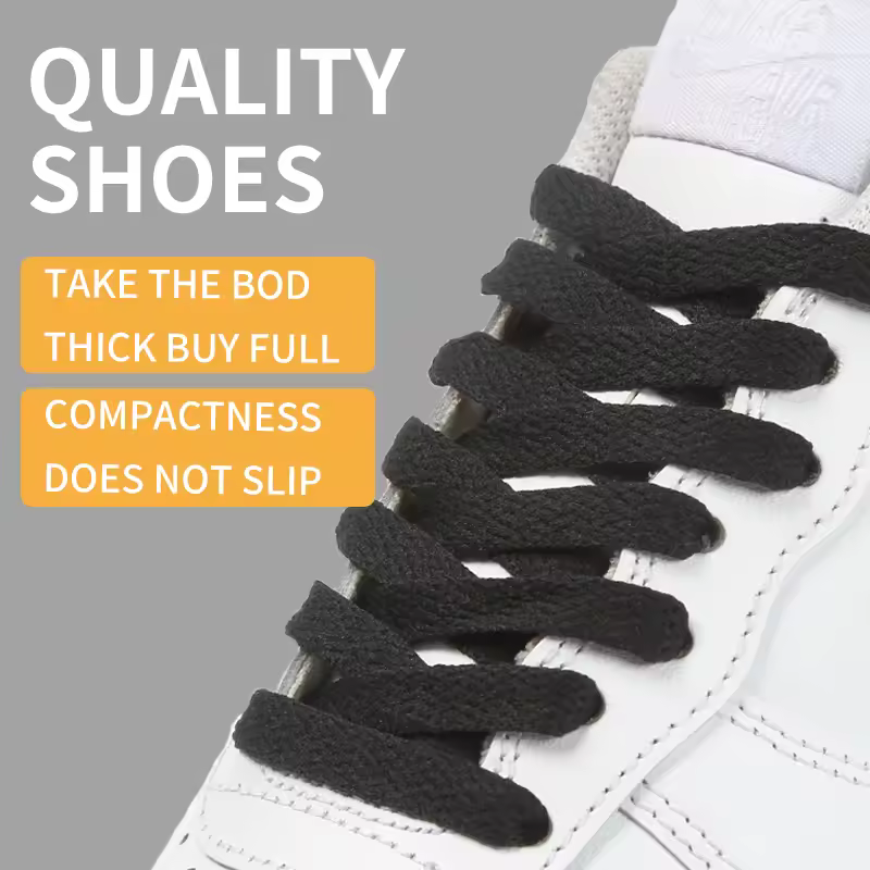 60cm~180cm Thicken Laces for Sneakers No Elasticity Flat Shoelaces Colored Shoe Laces for Shoes Classic Soft Shoestrings - Image 5