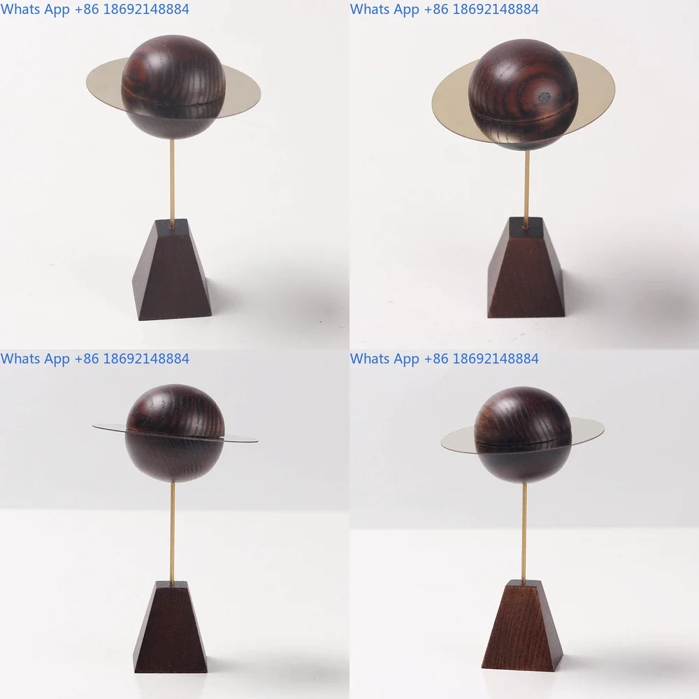 

Creative Home Decor Mini Planet Metal Desk Ornament for Living Room Bedroom Decoration