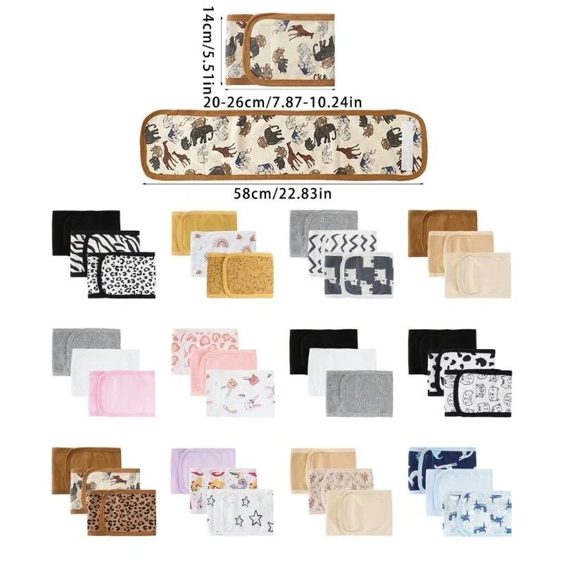 J15U 3 pièces réglable bébé Bellyband nouveau-nés ventre protecteur bande 2 couches nourrissons nombril garde ceinture enfant en bas âge cordon ombilical