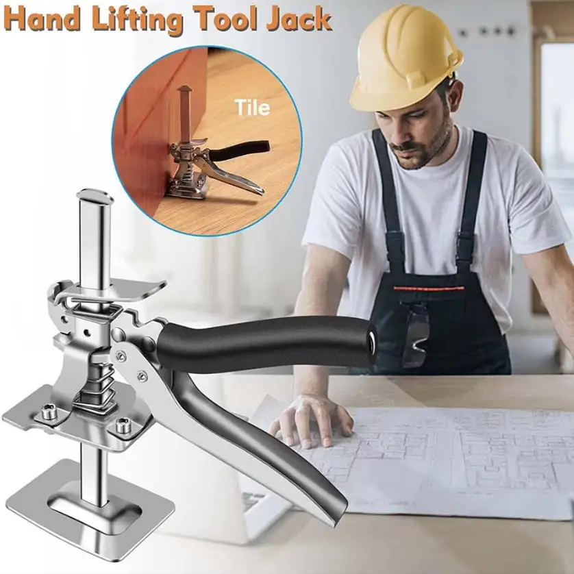 Cabinet Board Lifter Labor-Saving Arm Jack Elevator Tool Tile Height Adjuster Hand Lifting Tool Door Panel Drywall Lifting Tools