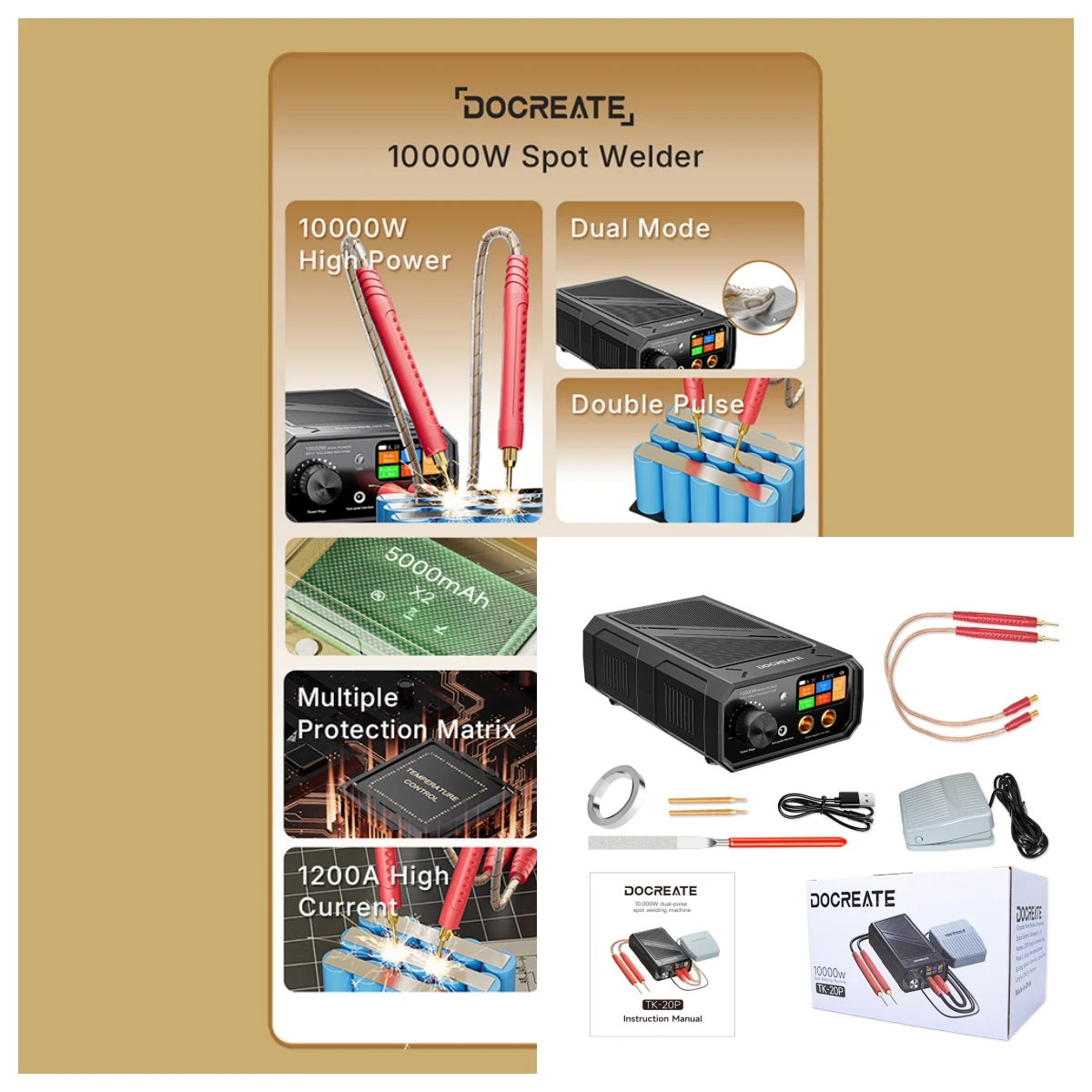 TK-20P Portable Ped…