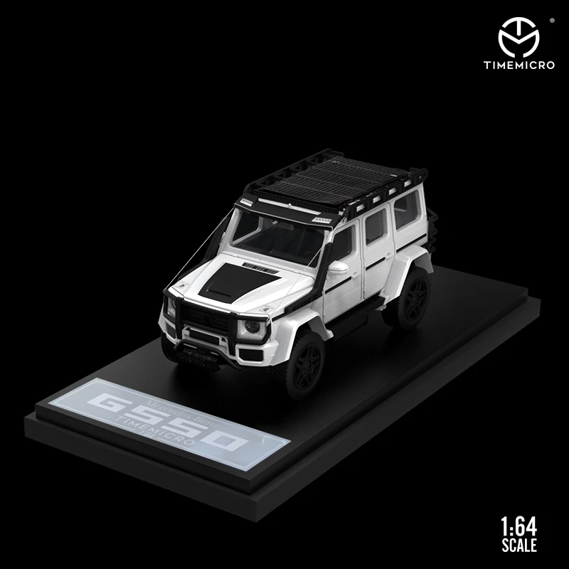 Timemicro1:64 car model Mercedes Babs G550 model with shock absorbing alloy simulation play car