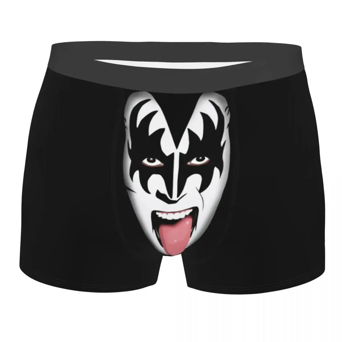 Cool The Demon Kiss Band Gene Simmons Boxers Shorts Panties Male Underpants Breathable Briefs Underwear