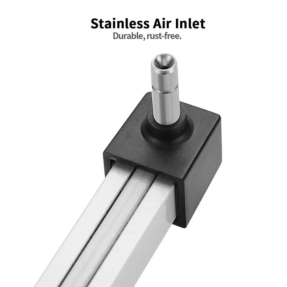1Pcs 20/40cm Aquarium Air Stone Bar Nano Bubble Curtain Aluminum Alloy Nano Bubble Bar Stainless Steel Interface
