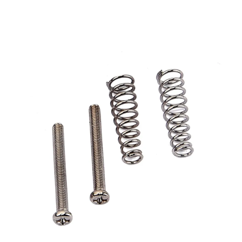 Mini Humbucker Pickup Mounting Rings Metal Frame 2Mm Thick Flat Base 68.8x29mm Inside Hole 80x295mm Screw Distance for Short