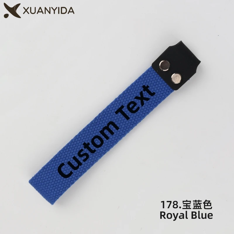 Customized Embroidered Strap For Wooting 60he Keyboard Can Custom Your Text Name Tag For Wooting 60he Strip Decoration Straps