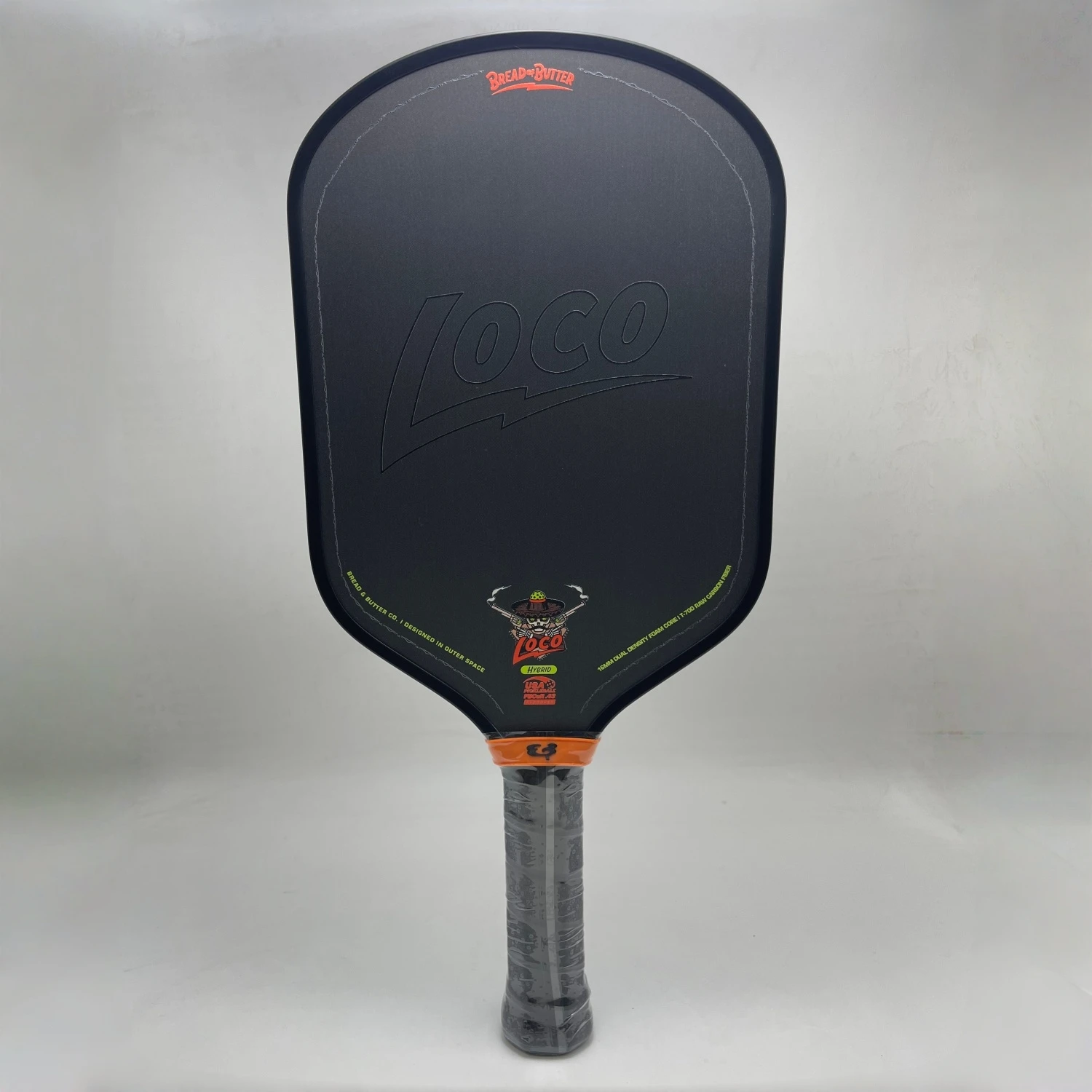 Bread Butter Loco Pickleball Paddle Blue 16mm EVA Foam Core Hybrid Standard CFC T700-High Quality Portable Training image 3