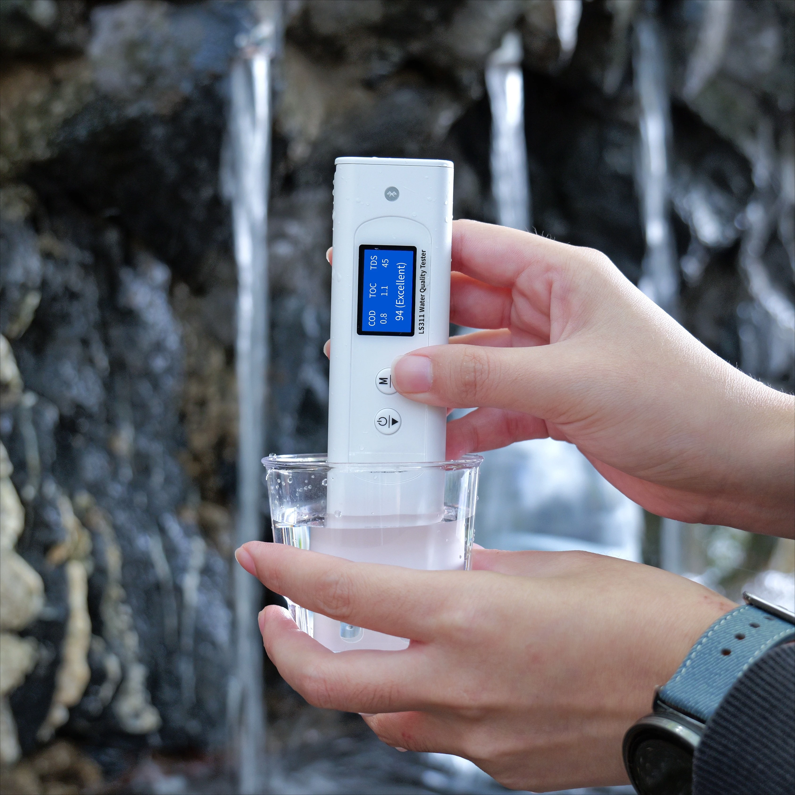 LS311 Water Quality Test Pen Comprehensive 9 Parameter Analysis for Salinity Hardness COD TOC TDS UV275 Conductivity Temperature