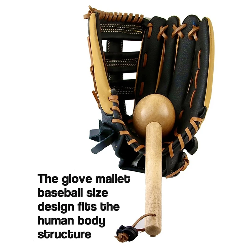 Baseball Hammer Baseball Glove Hammer One-Piece Mallet, Baseball Glove Shaping Hammer