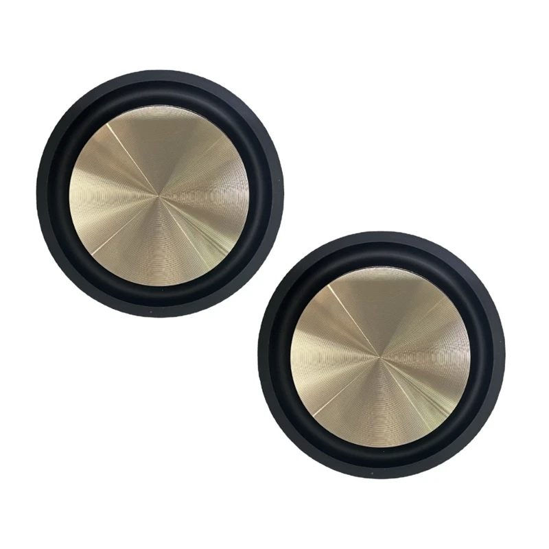 3.54inch 90mm Bass Radiator Speaker Diaphragm Auxiliary Strengthen Bass Vibration Membranes Passive Radiator Access