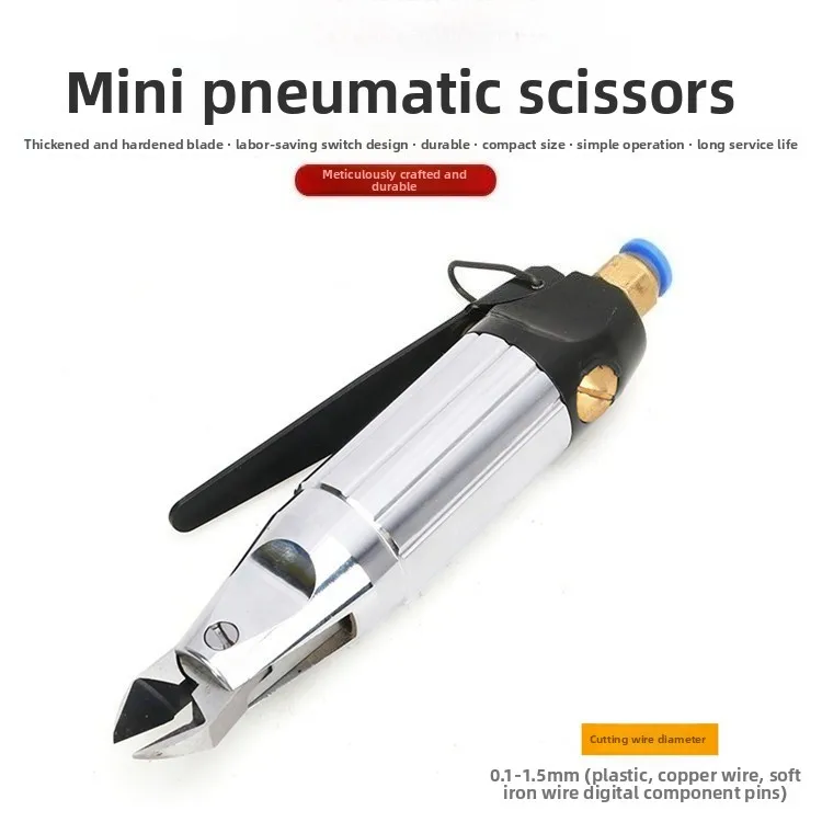 Pneumatic Air Nipper Diagonal Cutting Plier for Resin Gate Copper Iron Wire Automatic Robotic Foot Shear
