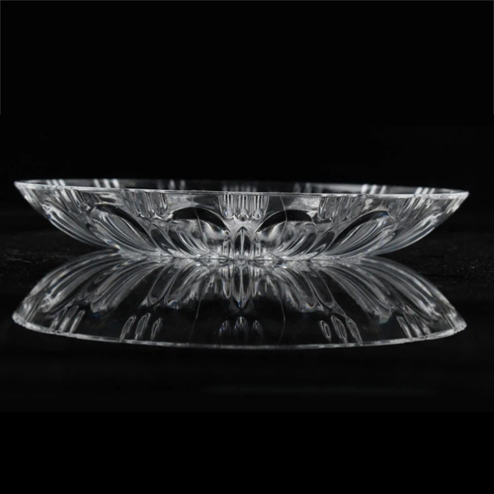 

Drop Resistant Clear Acrylic Fruit Tray Serving Dish Transparent Easy Clean Machine Washable Birthday Party Wedding Festive