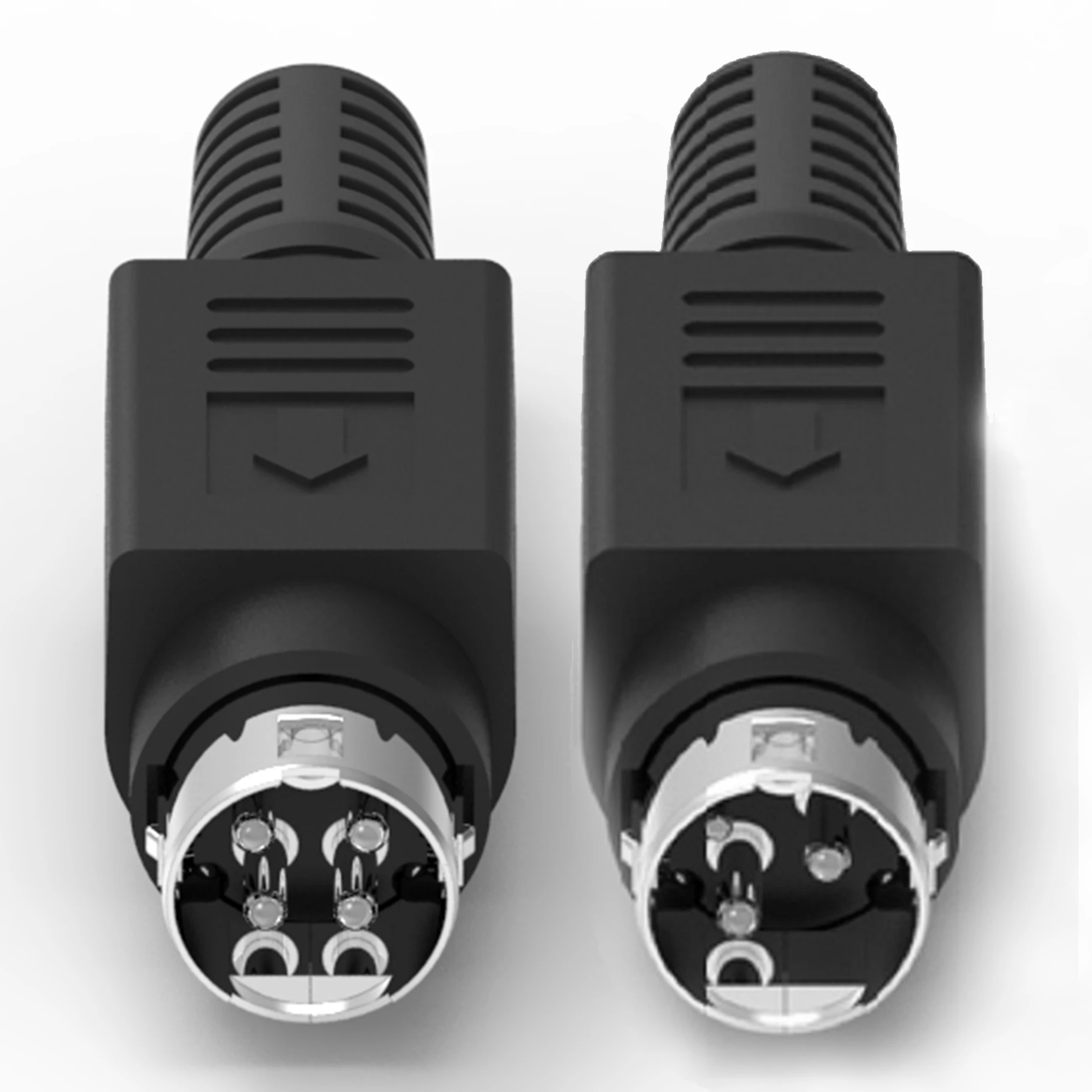 3 4 Pin Power DIN Connector DC Plug Suitable for Repairing or Creating Your Own Power Cables