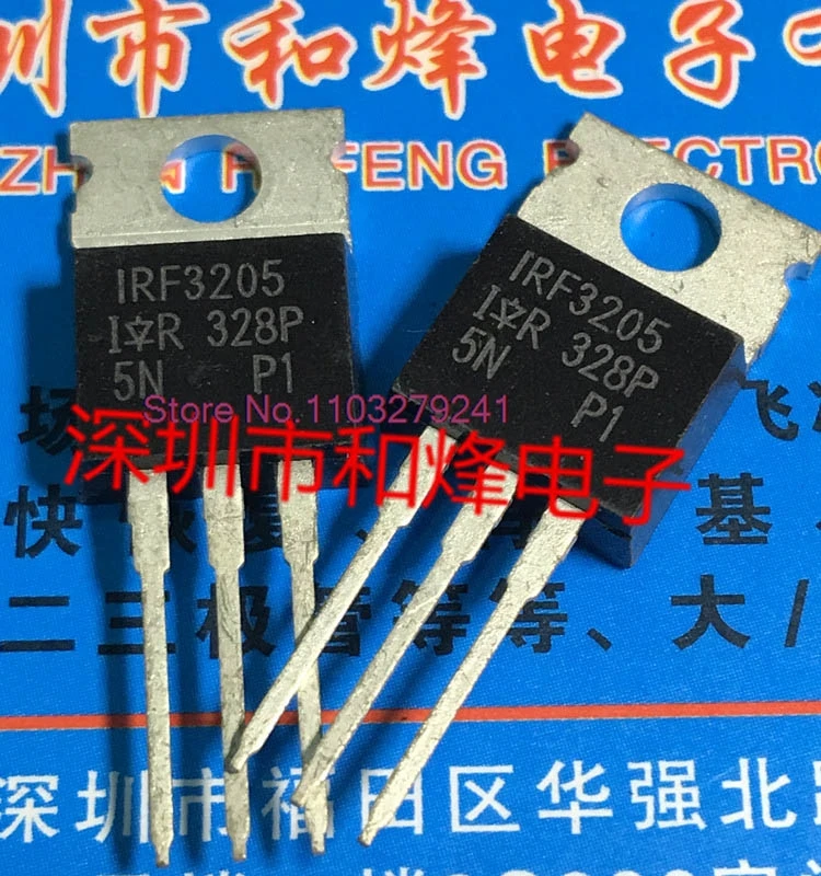 (10PCS/LOT)  IRF3205 IRF1010E IRF2807 IRFZ48N IRFB3207 IRF1018E .