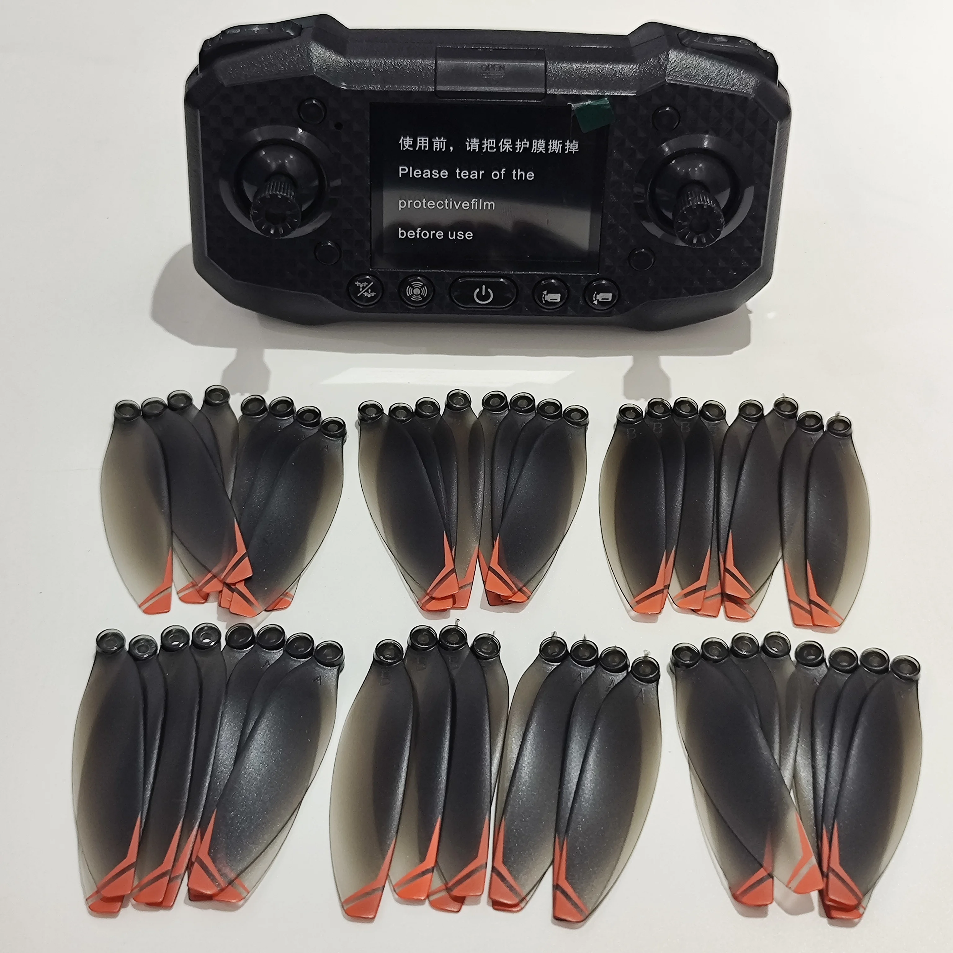 

Складной дрон M6, оригинальный пульт дистанционного управления + лопастной пропеллер, 48 шт. для бесщеточного радиоуправляемого квадрокоптера M6MAX, запасные части, крылья из кленового листа