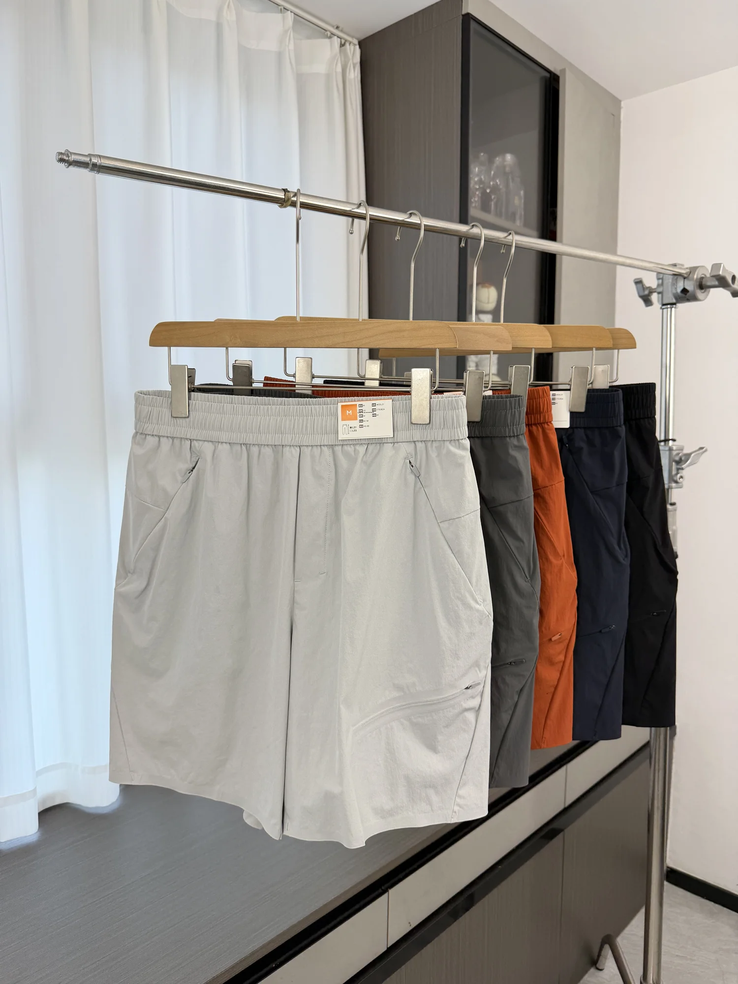 Functionality Meets Style: 3D Tailored Outdoor Sports Shorts for Men Breathable Quick-Dry Casual Summer Shorts