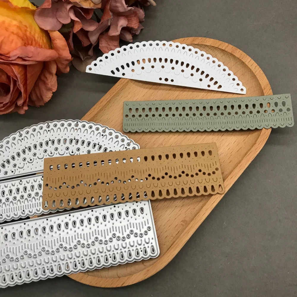 

1pcs metal cutting dies cut die mold Floral Lace Scrapbook paper craft blade punch stencils dies
