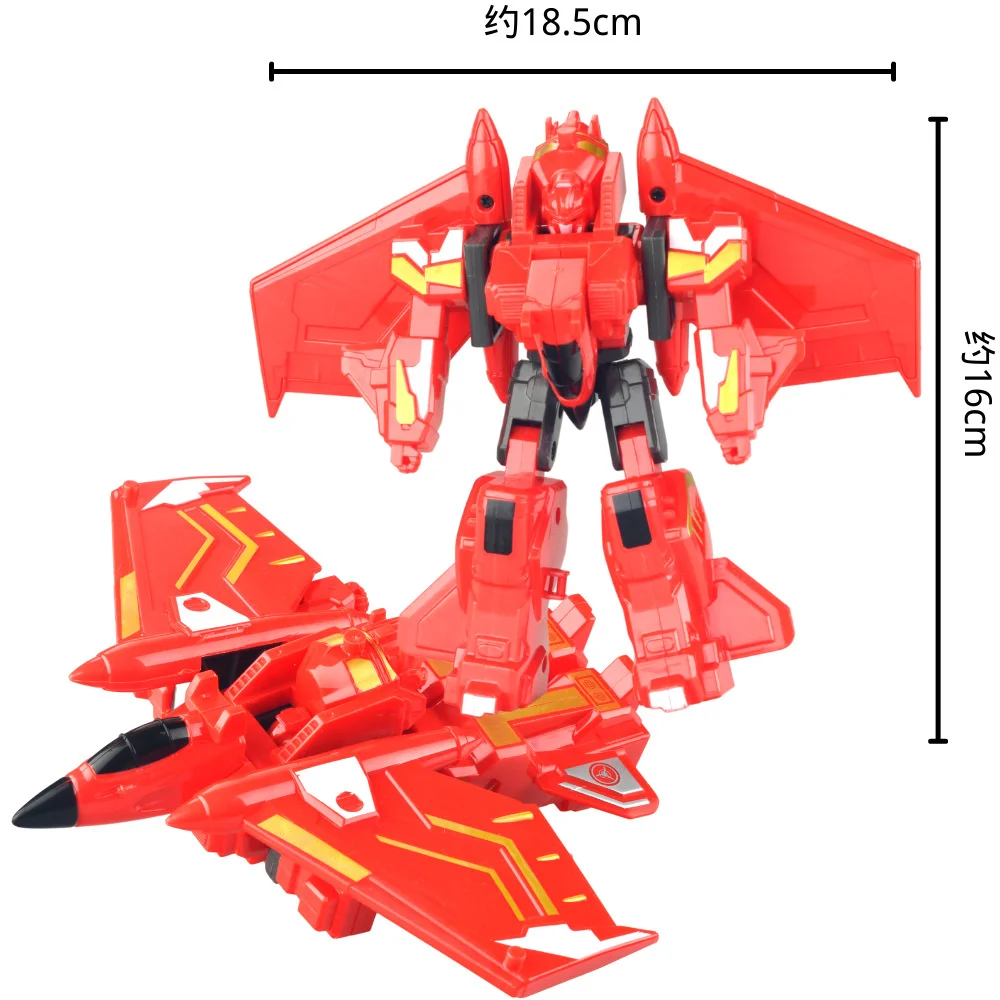 Anime Mini Force Action Figure Transformation Robot X Simulation Car Airplane Deformation Model Suit Kids Toy Boy Birthday Gift