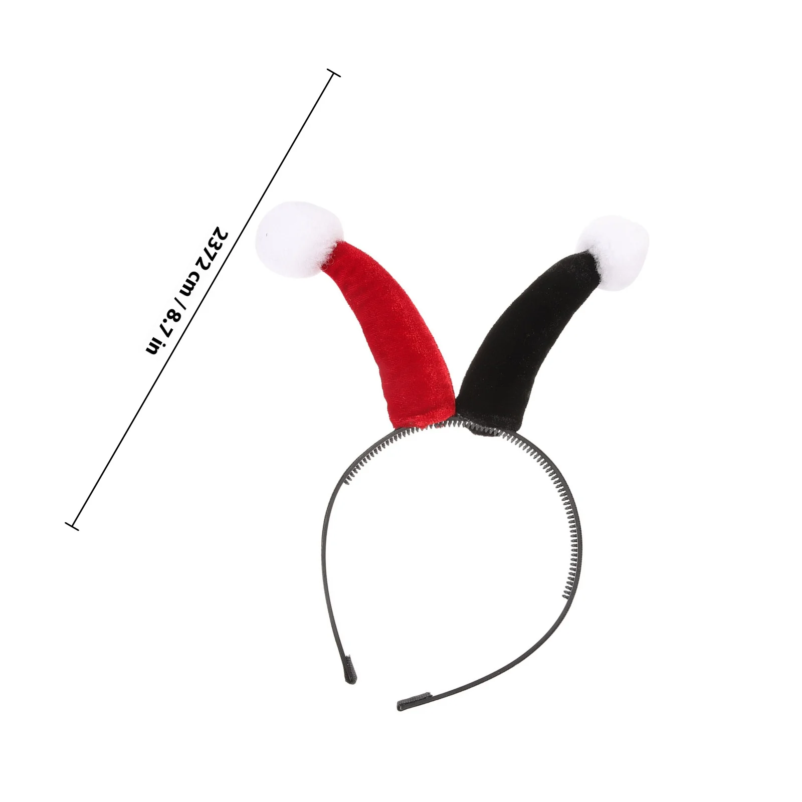 1세트 광대 의상 액세서리 머리띠 마스크 스타킹 천 소재 어린이 할로윈 파티 코스프레 소품 할로윈 의류