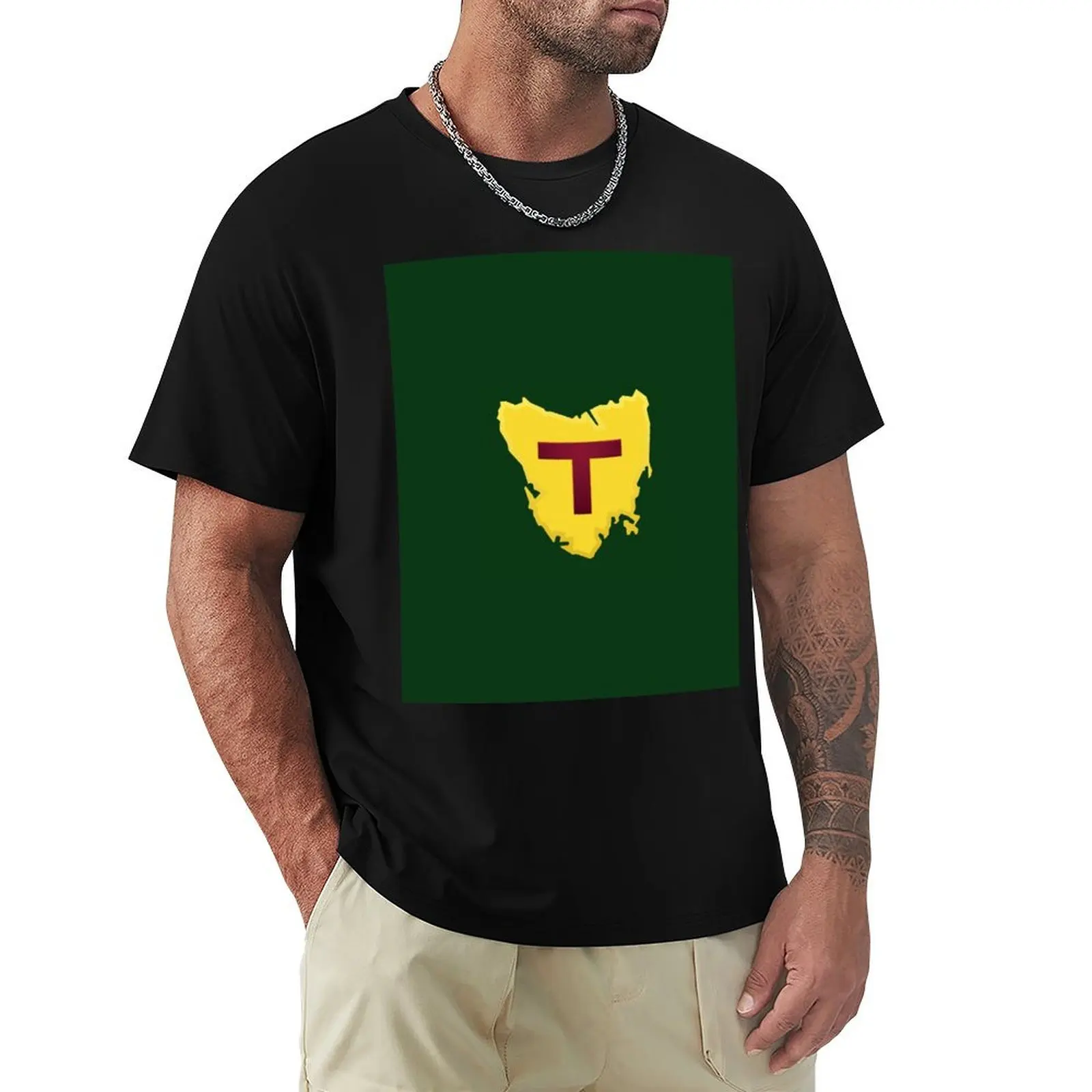 

Tasmanian Football T-Shirt Funny t-shirt summer 2025 customs clothes mens clothes