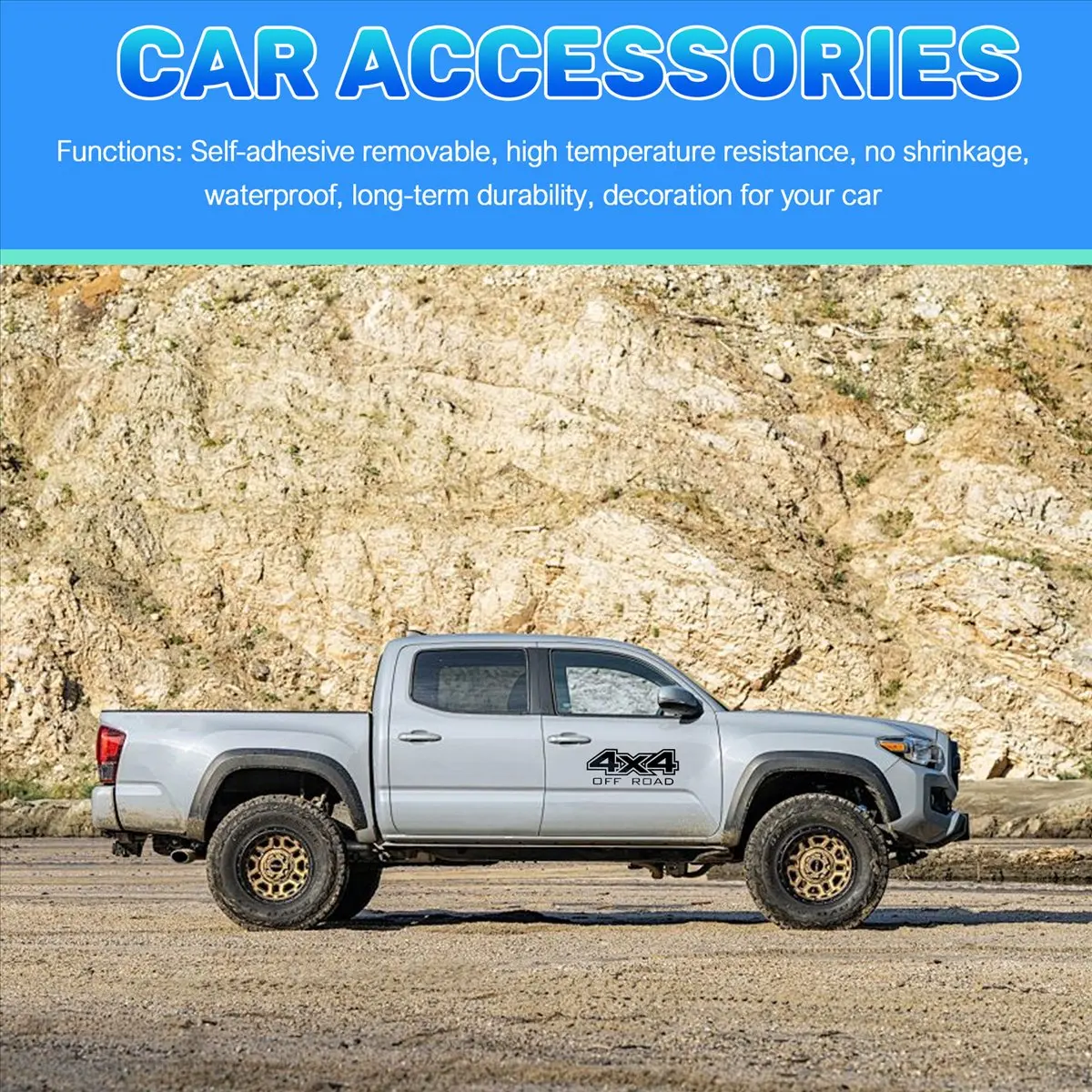Compatible Car Sticker Off Road Graphic Decal for Pickup Dma NAVARA Accessories