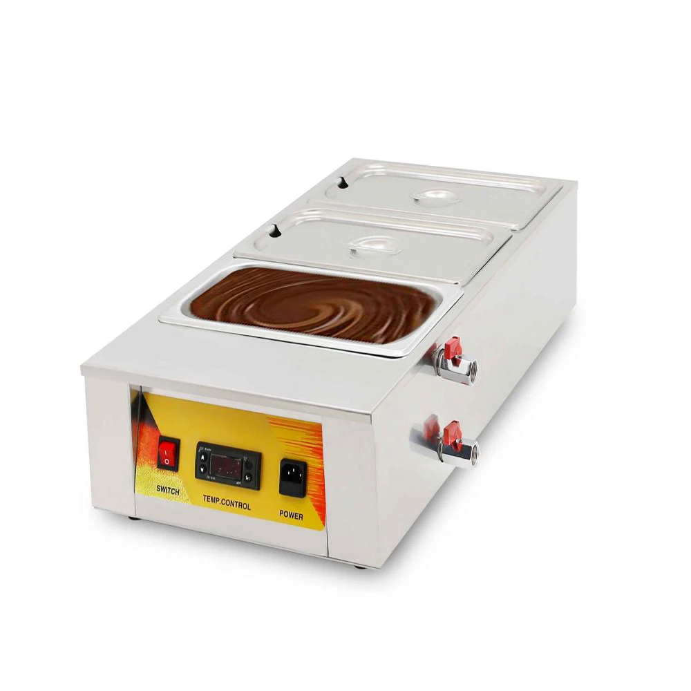 

1.5L Chocolate Melting Machine Electric Chocovision Cheese Melting Pot with Temperature Control