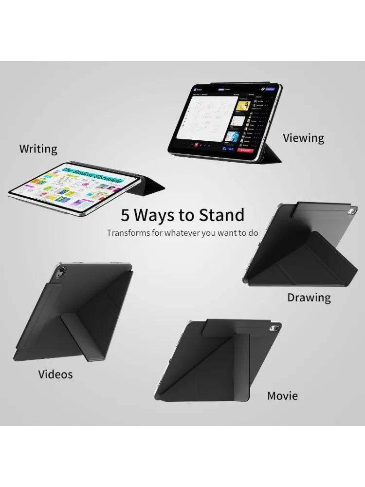 Magnetyczne etui Y Fold do iPad Air 13 2025, iPad Pro 11 12.9 2018, pokrowiec magnetyczny do iPad Air 4 5 10.9 10th 11th A16 Mini7 A17 Pro Funda — zdjęcie produktu 7