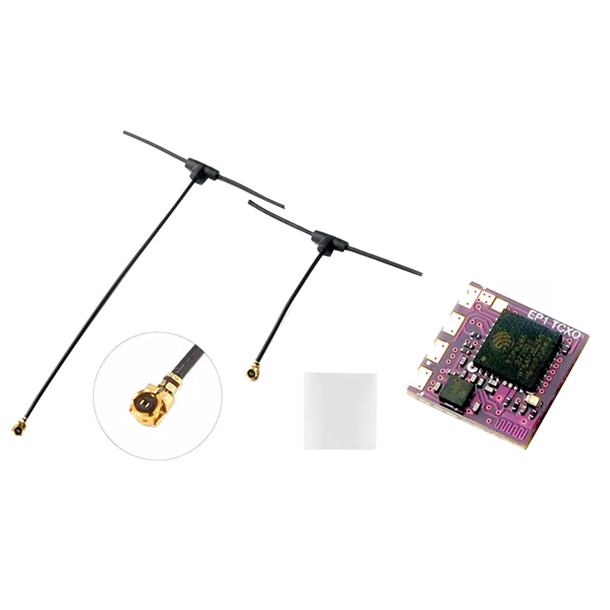 Happymodel เครื่องรับสัญญาณ EP1 2.4 ghxo ESP8285 elrs Micro-สำหรับแข่ง FPV Drone 25Hz-500Hz EP1 TCXO