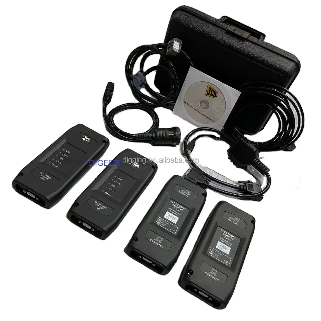 

Jining Digging For JCB diagnostic v1.73.3 kit JCB Electronic Service canbus J1708 diagnostic scanner tool