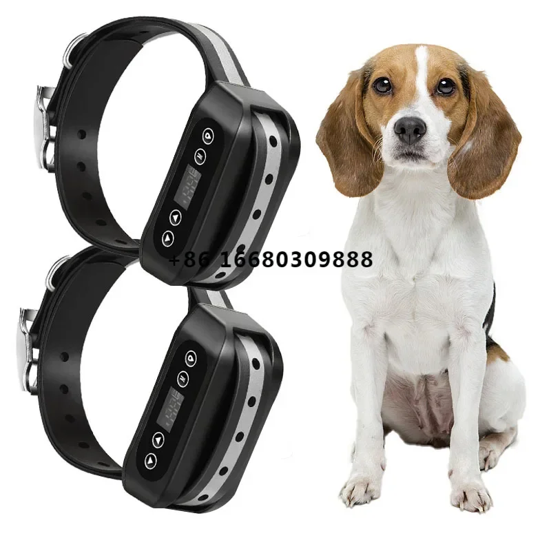 Electric Collar Fence with 3 Warning Modes GPS Wireless Dog Fence for 2 dogs