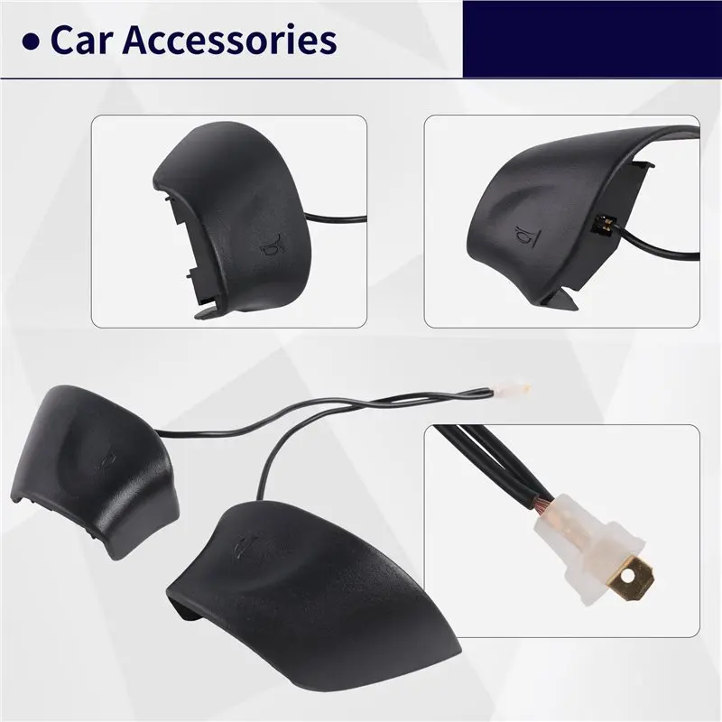 AU33-Car Accessories Parts Steering Wheel Horn Cover Cap Button Contact Switch Replacement For VW MK3 Golf Jetta Polo Cabrio