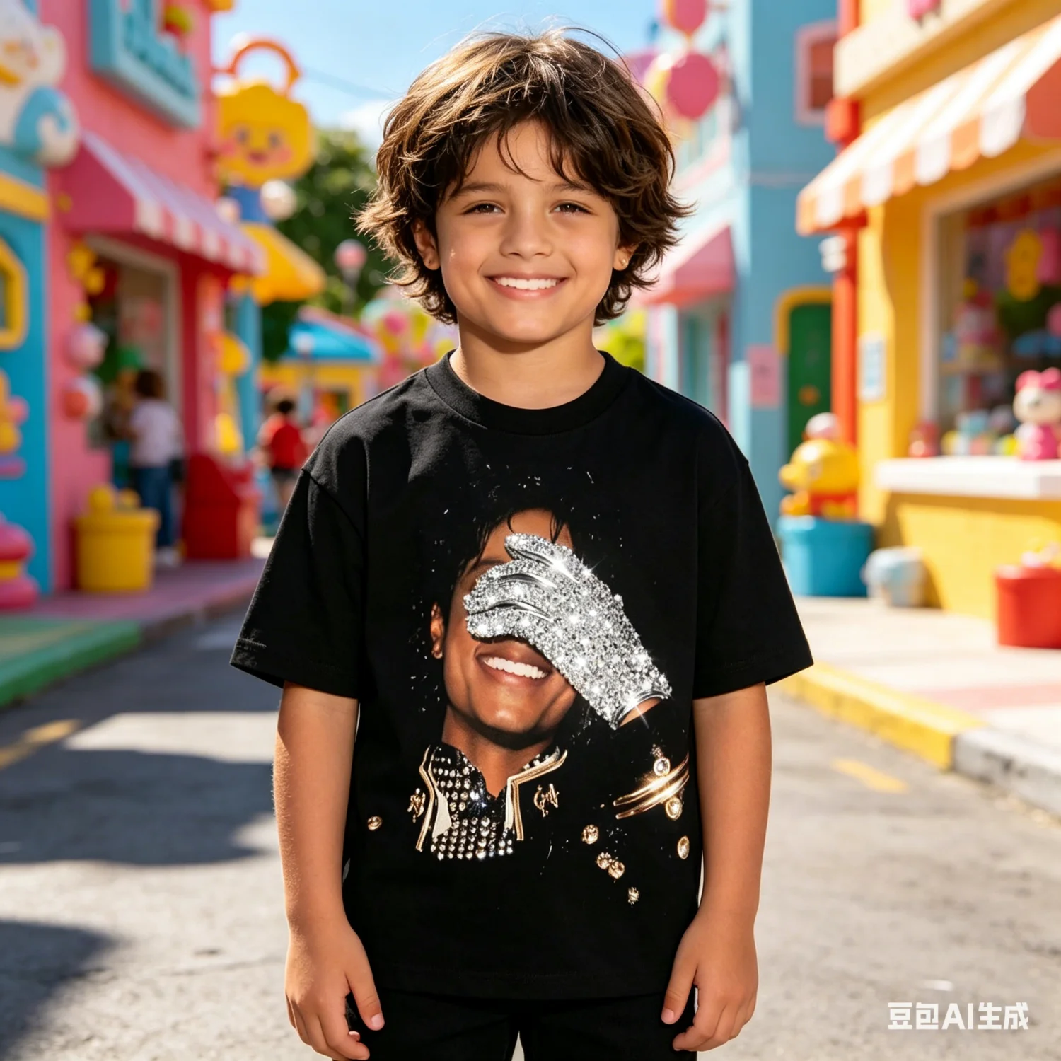 2026 Neues Jackson Glove Grafik-T-Shirt im Vintage-Stil der 90er Jahre, geeignet für Kinder/Erwachsene, geeignet für den Alltag