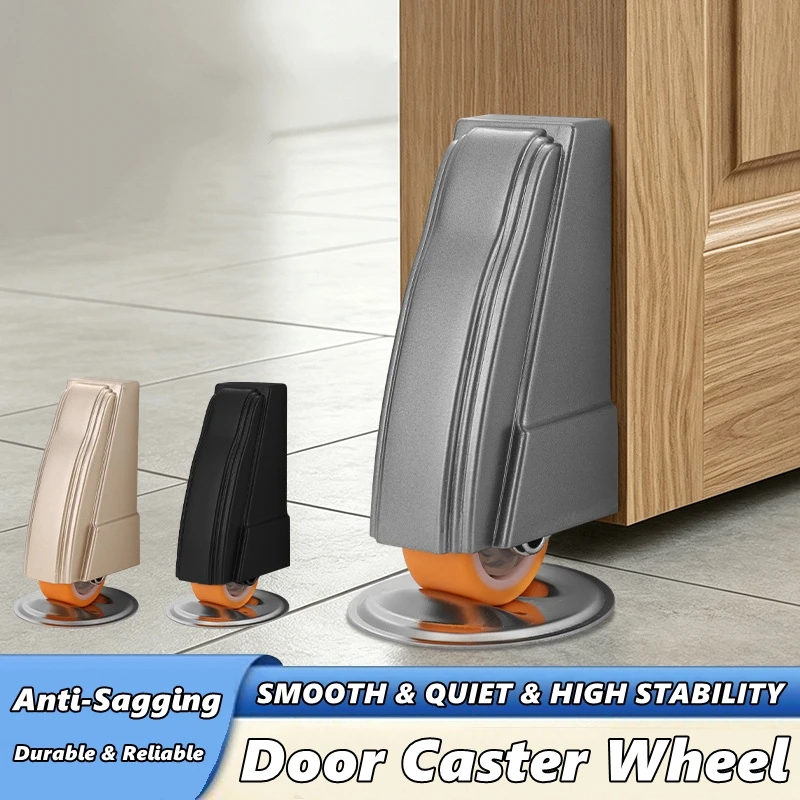Universal Anti Door Sagging Track Pulley, Translation Guide Wheel, Swing Door Bottom Support Wheel, Sliding Door Silent Pulley