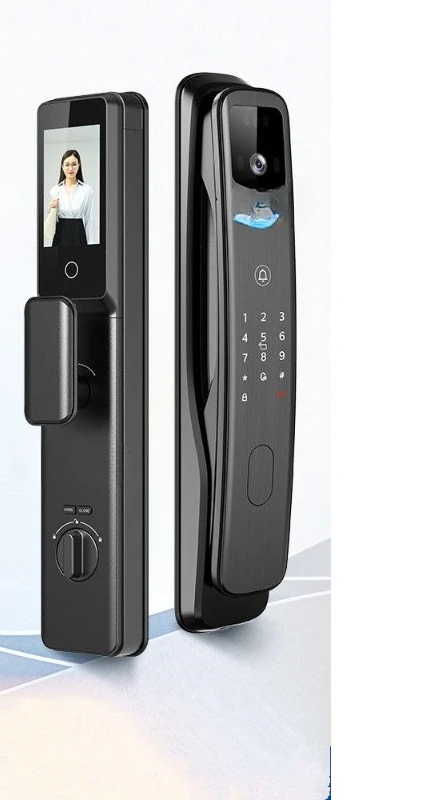 3D facial recognition home automatic fingerprint lock password electronic lock