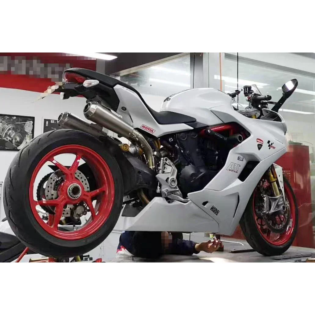 FOR SuperSport950 Custom Titanium Front Section Exhaust System for Street & Track - Optimizes Exhaust Flow And Enhances Throttle