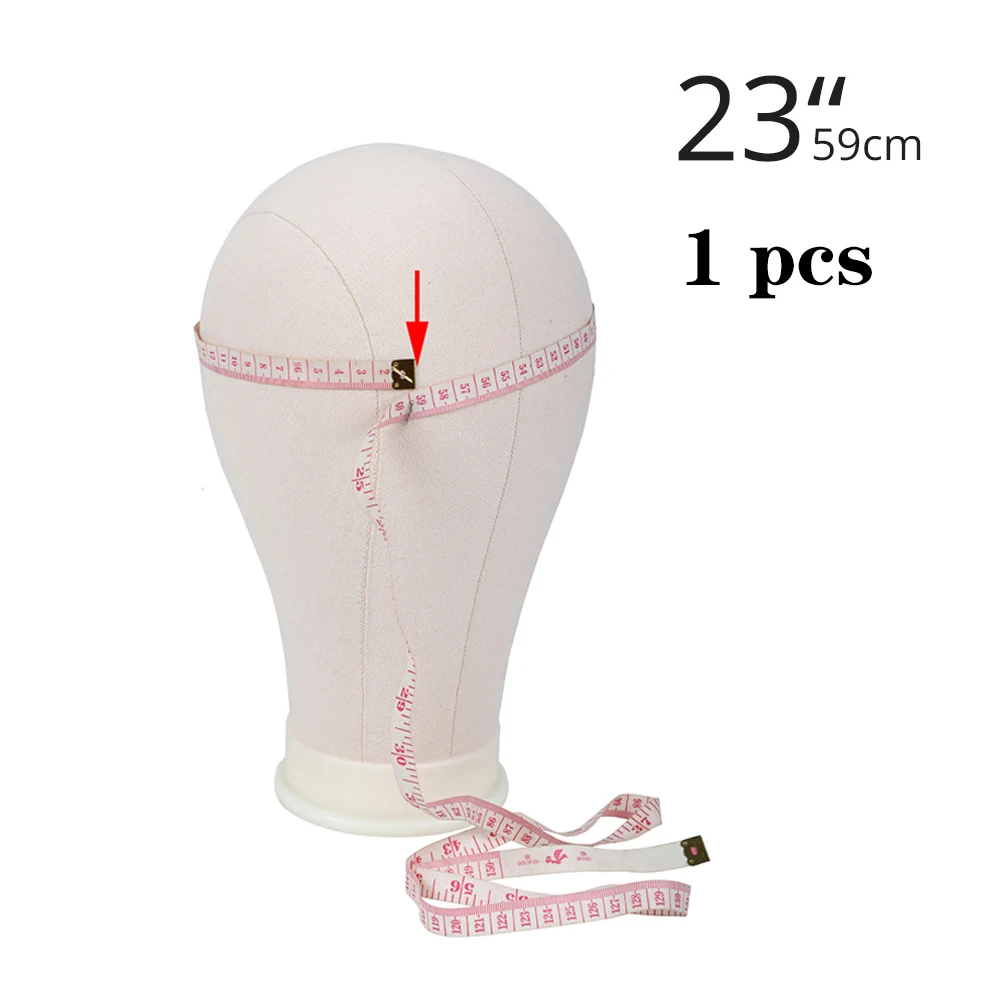 Adjustable Tripod Wig Stand With Canvas Block