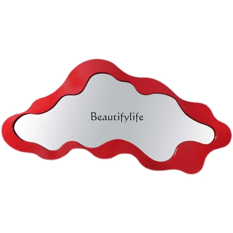 

Nordic Cloud Decorative Mirror Wall Hanging Simple Luxury Mirror